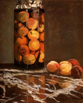 Claude Oscar Monet : Jar Of Peaches